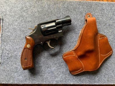 Smith & Wesson Model 10-5 snubnose round butt - Image 5 of 7