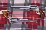Pair of Pietta 1858 Remington Percussion Revolvers