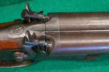 English Double Barrel Percussion Shotgun - 4 of 7