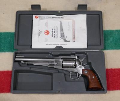 Ruger Old Army Stainless Steel Percussion Revolver - Image 1 of 6