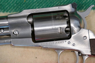 Ruger Old Army Stainless Steel Revolver 4 Digit Serial Number - Image 4 of 7