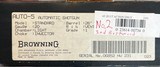 Browning A5 Light 20 Gauge UNFIRED / UNASSEMBALED New in Box - 2 of 12