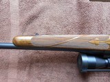 Custom rifle based on Winchester Model 70 action, full claw extractor, year 2007 - 4 of 13