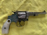 Smith & Wesson Engraved .32 Long Hand Ejector Model of 1903 - 2 of 12