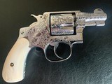 Smith & Wesson M&P Engraved .38 Snub Nose - 2 of 10