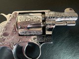 Smith & Wesson M&P Engraved .38 Snub Nose - 8 of 10