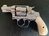 Smith & Wesson M&P Engraved .38 Snub Nose - 1 of 10