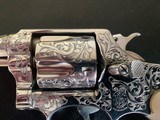 Smith & Wesson M&P Engraved .38 Snub Nose - 3 of 10