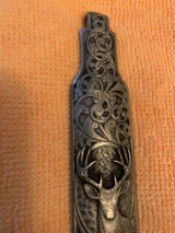 Ruger m77 long action engraved floorplate. - 3 of 6