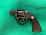 Colt bankers special .38 S&W RMS railway mail service marked.