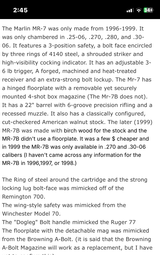 Marlin MR-7 custom stocked 25-06 - 20 of 20