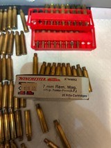 Winchester 7 mm brass 16 rounds Winchester 7mm mag - 6 of 6