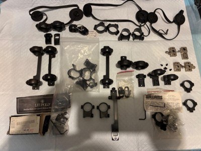 Lot of Leupold Williams millet Michaels scope covers