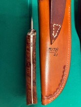 Dave Rickie Larry pace custom knives. - 8 of 11