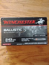 Winchester Ballistic Silvertip 243 Win 95 grain
