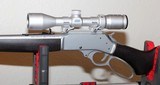 Beautiful New Condition Henry .45-70 Gov’t Large Loop Lever Action Stainless with New 3-9x40 Optics - 4 of 4