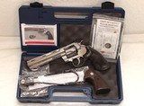 New in hard case Colt Python .357 Mag 6-inch barrel with Custom Python Grip