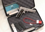 New Kimber Stainless II 7+1 45ACP 5” - Stainless/Silver - Custom Grips - 3 of 4