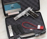 New Kimber Stainless II 7+1 45ACP 5” - Stainless/Silver - Custom Grips - 1 of 4