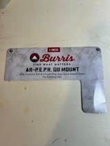 Burris AR-P.E.P.R1inch QD mount - 5 of 6