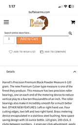 Harrels Premium Black Powder Measure - 6 of 6