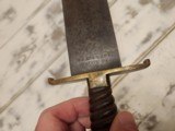 CONFEDERATE DOUBLE-EDGED McELROY BOWIE KNIFE - 12 of 12