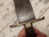 CONFEDERATE DOUBLE-EDGED McELROY BOWIE KNIFE - 11 of 12