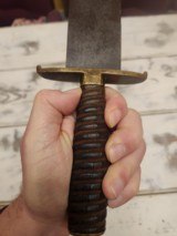 CONFEDERATE DOUBLE-EDGED McELROY BOWIE KNIFE - 8 of 12