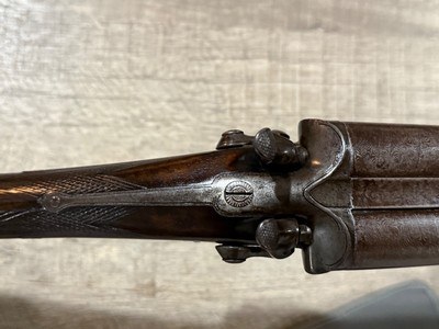 H. Holland SxS Hammer 12ga Shotgun - Image 8 of 15