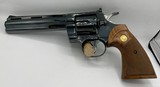 Colt Python .357 Magnum Revolver 1980 with Royal Blue Finish and 6