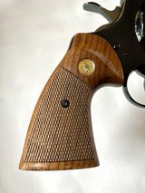 Colt Python .357 Magnum Revolver 1980 with Royal Blue Finish and 6