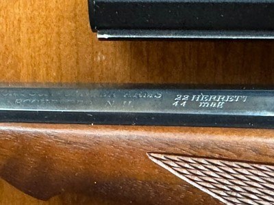 Thompson Center Contender RARE 2-barrel prototype .22/44 Herrett .30/44 Herrett w/Lobo Scopes - Image 2 of 13