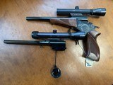Thompson Center Contender RARE 2-barrel prototype .22/44 Herrett .30/44 Herrett w/Lobo Scopes - Image 9 of 13