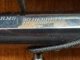 Thompson Center Contender RARE 2-barrel prototype .22/44 Herrett .30/44 Herrett w/Lobo Scopes - Image 4 of 13