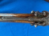 F Heym Double Shotgun, 16 ga. Engraved, Damascus Barrels - 15 of 15
