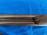 F Heym Double Shotgun, 16 ga. Engraved, Damascus Barrels - 14 of 15