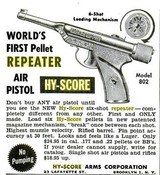 Hy-Score air pistol .177 - 5 of 5