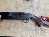 Winchester Model 12 Pigeon, 16g Angel Bee Engraved - 3 of 15