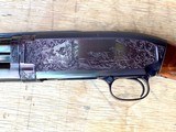 Winchester Model 12 Pigeon, 16g Angel Bee Engraved - 15 of 15