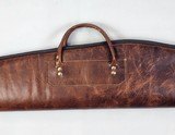AMERICAN BISON LEATHER LOW SCOPED GUN CASE - 2 of 3