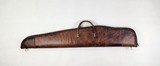 AMERICAN BISON LEATHER LOW SCOPED GUN CASE