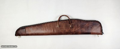 AMERICAN BISON LEATHER LOW SCOPED GUN CASE