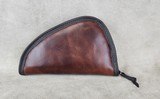 American Bison Leather Medium Pistol Gun Case