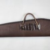 Scoped Rifle Case with Genuine Alligator Trim - 2 of 5