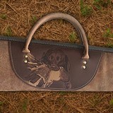 Custom Leather Shotgun Case with Hand-drawn Art Work - 2 of 10