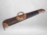 Custom Leather Shotgun Case with Hand-drawn Art Work - 9 of 10