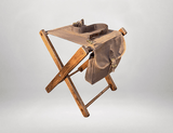 Vintage Backcountry Folding Stool with 2 pockets - 4 of 5