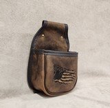 Leather Double Shotgun Shell Bag with Custom Art Work - 4 of 4