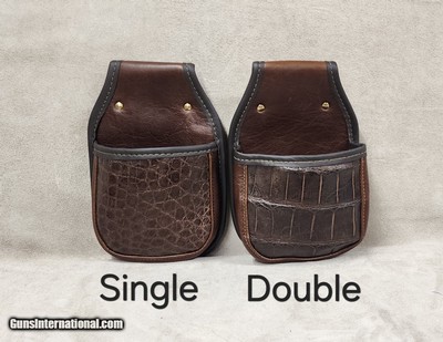 Genuine Alligator Leather Shell Bags