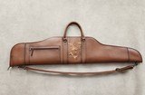 Hi Scoped Leather Rifle Case with Custom Art Work - 2 of 4